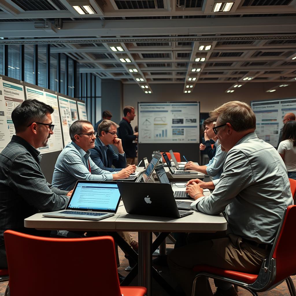 Et passende billede til den midterste del af artiklen om large language models (LLMs) kunne fange et perspektiv af en dybdegående diskussion mellem forskere, der analyserer Transformer² teknologiens indflydelse. Dette kunne være en scene fra en moderne konference, hvor forskerne sidder ved et konferencebord, omkranset af laptops og posters, der specificerer LLMs og transformerarkitektur. Billedet vil illustrere den intense brainstorm og samarbejde, der kræves for at tackle de udfordringer, der er forbundet med traditionel tilpasning og Low-Rank Adaptation (LoRA). Billedet vil være taget med et Sony A7 III kamera, der har et 35mm f/1.4 objektiv, hvilket giver en flot bokeh-effekt, så fokus ligger på de engagerede forskere i forgrunden, mens baggrunden svagt forsvinder. Eksponeringsindstillingerne vil være 1/125 sek, f/2.8 og ISO 800 for at sikre, at der er tilstrækkeligt lys, uden at overexponere detaljerne i det indendørs miljø. I post-produktionen ville jeg justere kontrasten for at fremhæve de ansigtsudtryk, der udtrykker passion og dedikation til deres forskning. Billedet vil sømløst ramme det centrale tema i artiklen og bringe fokus på innovation og problemløsning inden for AI-feltet.