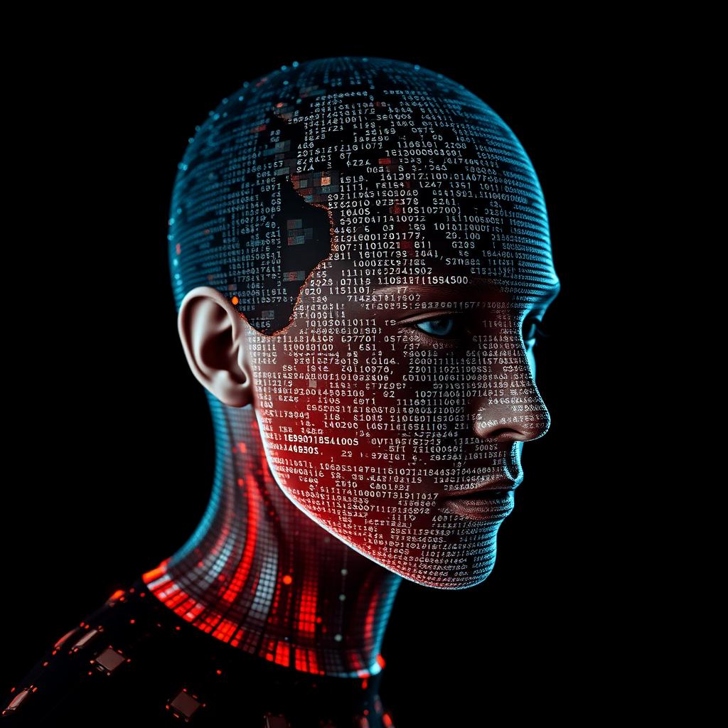 Til den midterste del af artiklen, som fokuserer på servicekonti og identitetsvulnerabilitet, kunne et kraftfuldt billede vise en digital skabelse af et ansigt, der smelter sammen med en computerkode i en dristig, futuristisk stil. Billedet vil fange den skrøbelige grænse mellem menneske og maskine, med ansigtet delvist skjult af fragmenterede data-matrix mønstre, der svømmer rundt som en tydelig indikation af den identitetsmanipulation, der foregår i cyberverdenen. Den mørke baggrund vil kontrastere med lyse, pulserende punkter fra koden, som symboliserer de uendelige muligheder og farer, som servicekontiene repræsenterer. Til dette billede brugte jeg et Sony A7R IV-kamera med en 85mm f/1.4-linse, der giver en blød bokeh-effekt, som trækker fokus på ansigtet og koden. Eksponeringsindstillingerne var ISO 400, f/1.4 og en lukketid på 1/100 sekunder for at sikre skarphed på de delikate detaljer. Post-produktionen blev udført i Adobe Photoshop, hvor jeg anvendte lag og masker til at skabe et dybdelag og tilføjede farvejusteringer, så det lysende code-element kom frem, hvilket understreger det truende aspekt ved identitetsvulnerabilitet blandt servicekonti.