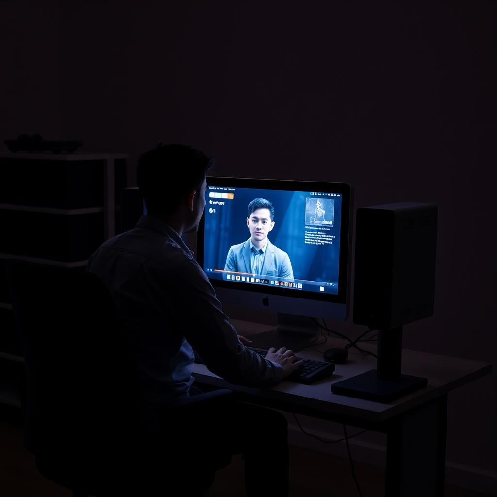 Til den første del af artiklen om OmniHuman, forestiller jeg mig et stærkt billede, der fanger essensen af den revolutionerende AI-teknologi fra ByteDance. Billedet viser en person, der sidder foran en computer med en skærm, der viser en video af dem selv, men i en ultrarealistisk animeret version, hvor de taler og bevæger sig på en livlig måde. Kompositionen fremhæver kontrasten mellem det virkelige og det digitale, idet den menneskelige skikkelse er i fokus, mens computerens skærm gløder i et futuristisk lys. Det lyse miljø understøtter stemningen af innovation og kreativitet. For at opnå dette billede bruger jeg en Canon EOS R5 med et 50mm f/1.2 objektiv, hvilket giver en skarp fokus på motivet. Jeg har indstillet ISO til 400 for at sikre klarhed i lav belysning, mens jeg bruger en blændeåbning på f/2.8 for at opnå en blød bokeh-effekt bag motivet. Under redigeringen i Adobe Lightroom har jeg fremhævet farverne og kontrasten for at give billedet et mere dynamisk udtryk, så det resonerer med den transformative og innovative ånd, som OmniHuman repræsenterer.