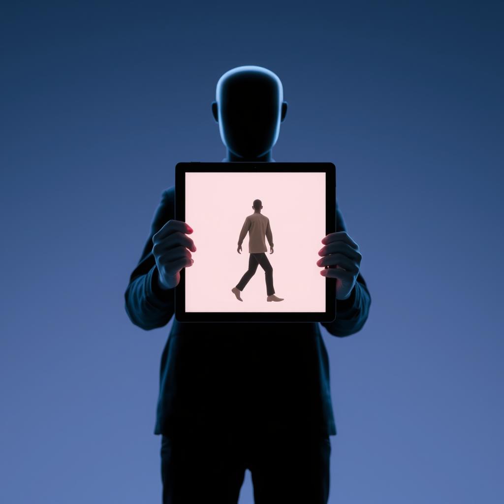Til den midterste del af artiklen om OmniHuman, forestiller jeg mig et stærkt billede, der illustrerer teknologien i aksjon. Billedet viser en person i fuld figur, der står med en tablet i hånden, hvor skærmen viser en 3D-animation af en person, der bevæger sig i overensstemmelse med den virkelige persons bevægelser. Dette skud fanger essensen af OmniHumans evne til at skabe realistiske video-repræsentationer og fremhæver den imponerende teknologi bag denne nye AI-innovation. Kompositionen skal være energisk og dynamisk, med fokus på både den menneskelige figur og den animerede grafik, der bryder med det konventionelle. For at opnå dette billede anvender jeg en Sony A7 IV med et 24-70mm f/2.8 objektiv. Jeg har valgt en lav ISO på 200 for at minimere støj og sikre skarphed i det naturlige lys, der strømmer ind fra vinduet. Blændeåbningen er indstillet til f/4 for at opnå en passende dybdeskarphed, der holder både motivet og skærmen i fokus. Efterfølgende har jeg redigeret billedet i Adobe Photoshop, hvor jeg har justeret farvebalance og kontrast for at fremhæve de livlige nuancer og give billedet et futuristisk præg, som perfekt afspejler innovationen bag OmniHuman.