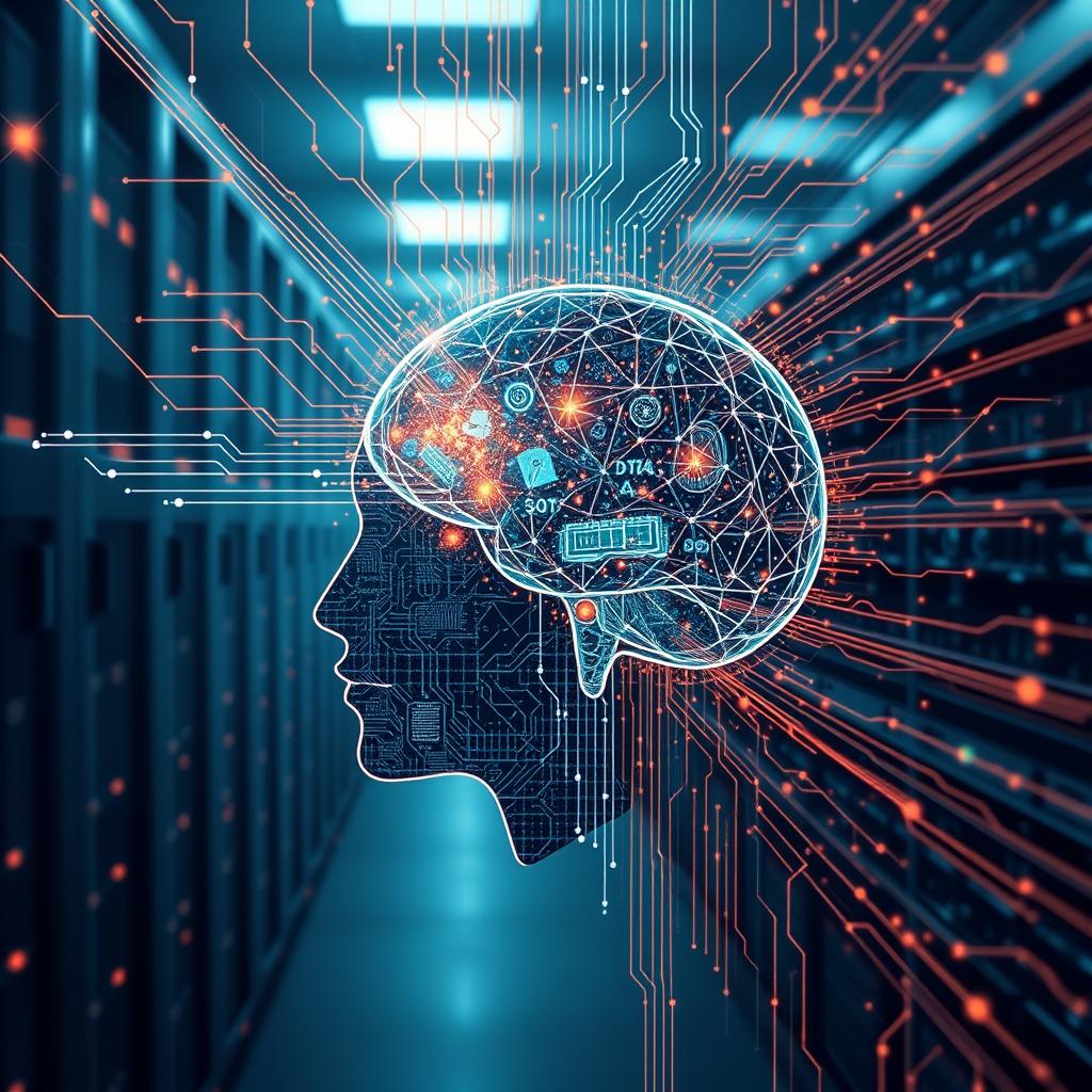 Til den indledende del af artiklen kunne jeg tage et koncentreret billede, der fanger essensen af dataens betydning for kunstig intelligens. Motivationen bag billedet ville være en abstrakt, visuel repræsentation af strømmen af data; for eksempel kunne det være en række digitale bånd eller lysstråler, der flyder fra en datacenter-server ind i en AI-hjerne-illustration. Denne komposition ville symbolisere forbindelsen mellem datakvalitet og AIs evner, og placeringen af servere og hjerne i en diagonalt delende linje ville følge kompositionsteorien om tredeling for at skabe balance og dynamik. Billedet ville blive taget med et Canon EOS R5-kamera, udstyret med en 24-70mm f/2.8 linse for at give en skarp og detaljeret gengivelse. Eksponeringsindstillingerne ville være indstillet til f/4 for at få lidt dybdeskarphed, en lukkerhastighed på 1/125 sek. og ISO 400 for at opnå en perfekt belysning af de lysende elementer. Efterfølgende ville jeg anvende Lightroom til at justere kontrasten og mætningen, hvilket vil give billedet en endnu mere dramatisk fremtoning, der tiltrækker seerens opmærksomhed og fremhæver datakraftens rolle i AI-revolutionen.
