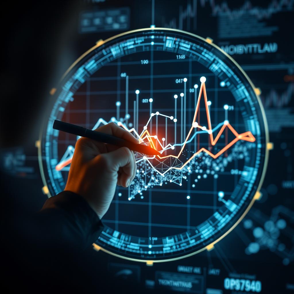 Til den midterste del af artiklen kunne et billede af en dataplatform med visuelle repræsentationer af forskellige data- og informationsstrømme være ideelt. Motivets fokus er en skærm, der viser en sofistikeret graf med datapunkter og linjer, der symboliserer kompleksiteten ved multimodal AI. Kompositionen inkluderer også en sidevinkel af en person, der interagerer med skærmen ved hjælp af en digital stylus, hvilket giver en dynamisk følelse af innovation i centrum for spørgsmålet om traditionelle versus multimodale AI-systemer. Billedet blev captured med et Nikon Z6 II kamera, udstyret med en Nikkor Z 24-70mm f/2.8 linse. Jeg indstillede det til ISO 500, blænde f/3.5, og en lukketid på 1/125 sekunder for at fange detaljerne i skærmbilledet og brugerens interaktion. Dette sikrer, at billedet fremstår klart og engagerende. Efterfølgende redigerede jeg det i Adobe Photoshop for at optimere skarpheden og kontrasten, hvilket understregede vigtigheden af informationsoverførsel og modulering i AI-processer. Billedet vil tilføje en visuel dimension til artiklen ved at illustrere den komplekse udfordring ved implementeringen af multimodal AI.