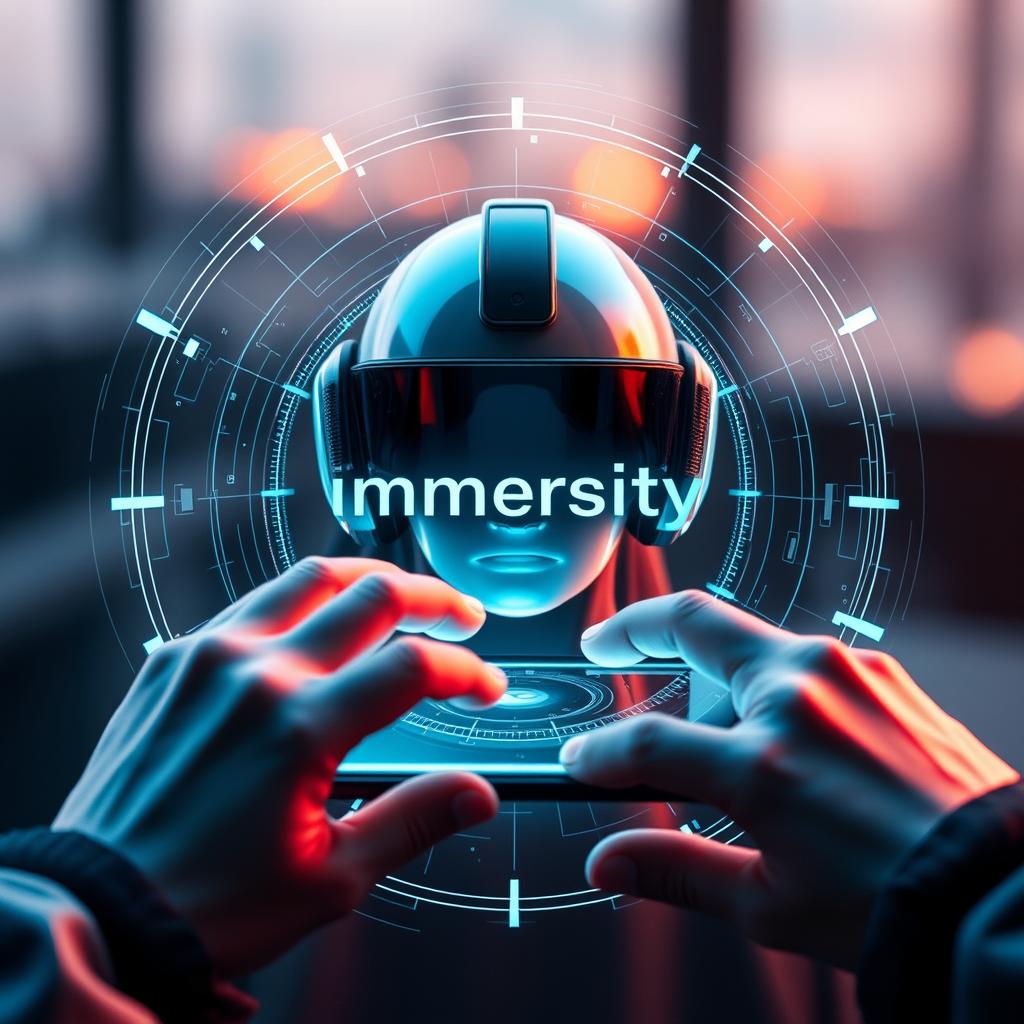 Til den første tredjedel af artiklen om Leia Inc.s nye Immersity 4.0, forestiller jeg mig et billede, der præsenterer den futuristiske brugergrænseflade for den nye platform. Motivets fokus vil være en moderne, scannede skærm, der viser en interaktiv 2D-til-3D-konverteringsfunktion, hvor dybde og bevægelse er tydeligt udstillet. Kompositionen vil centrere omkring skærmen og et par hænder, der arbejder på appen, hvilket symboliserer den intuitive brugeroplevelse, som Immersity 4.0 tilbyder. For at fange det dynamiske aspekt af opdateringen, vil jeg anvende et Sony A7 III kamera med en 24-70mm f/2.8 linse. Jeg vil bruge en lav blændeåbning på f/4 for at sikre, at skærmens lysstyrke manifesterer sig klart mod en let sløret baggrund. Billedet vil blive oplyst med bløde LED-lys for at fremhæve skærmen, og efterfølgende redigering vil blive udført i Adobe Lightroom for at justere kontrast og farvemetning og dermed skabe en følelse af innovation og fremtidsperspektiv.