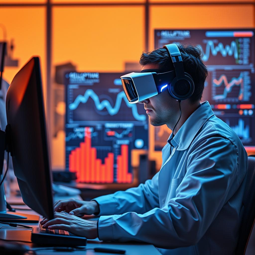 Fotoet til denne artikel vil vise en futuristisk laboratorieindstilling med fokus på en teknolog, der arbejder intensivt ved en computer, iført moderne headsets. Dette billede kan optages i et miljø, hvor en stor skærm i baggrunden præsenterer komplekse datavisualiseringer og grafik, som illustrerer de potentielle anvendelser af Gemini 2.5. Motivets komposition udnytter den gyldne snit-teori, hvor den centrale figur placeres til højre, mens skærmen og laboratoriets gadgets danner en dynamisk, harmonisk baggrund, der fremhæver den innovative stemning og den intense koncentration, der præger AI-udviklingsmiljøet. Jeg vil bruge et Canon EOS R5-kamera med en RF 24-70mm f/2.8L linse for at opnå både detaljer i teknologens ansigt og klarhed i de komplekse data på skærmen. Jeg vil indstille blænden til f/4 for at skabe en blød baggrund, mens lukketid sættes til 1/125 sekunder med ISO 200 for optimal skarphed og lysfølsomhed. Efterfølgende vil jeg bruge Adobe Lightroom til at justere kontrast og farvetemperatur, hvilket giver billedet en mere dramatisk og engagerende atmosfære, der effektivt kommunikerer den teknologiske udvikling og den betydning, Gemini 2.5 repræsenterer.