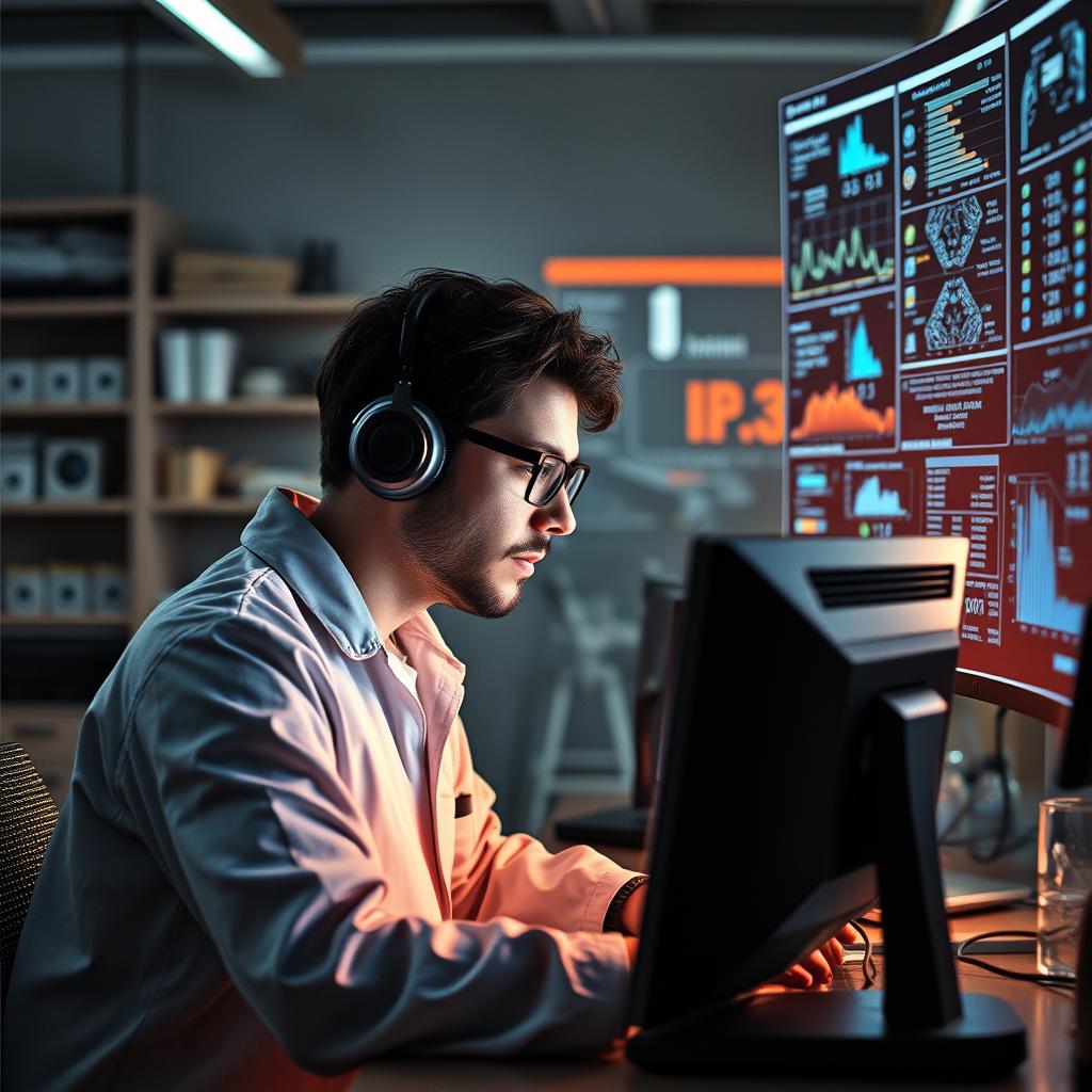 Billedet, der komplementerer denne del af artiklen, fanger et futuristisk laboratoriemiljø, hvor en teknologi-entusiast er dybt engageret i arbejdet ved sin computer. Motivets komposition udnytter gyldne snit-teknikken, hvilket placerer den koncentrerede teknolog til højre i billedet, mens en stor skærm bagved præsentere komplekse datavisualiseringer, som illustrerer Gemini 2.5s alsidige anvendelser. Dette visuelle fokus fremhæver både intensiteten og innovationen, der kendetegner AI-udvikling, samtidig med at det signalerer den transformative kraft, som denne model repræsenterer inden for teknologi. For at skabe dette billede anvendte jeg et Canon EOS R5-kamera med en RF 24-70mm f/2.8L linse. Jeg indstillede blænden til f/4 for at opnå en let sløret baggrund og lukketiden var sat til 1/125 sekunder med ISO 200 for maksimal skarphed. Billedet blev efterfølgende redigeret i Adobe Lightroom, hvor jeg justerede kontrasten og farvetemperaturen for at give det en mere dramatisk atmosfære, der effektivt fremhæver teknologiens betydning og den fremtidige retning, som Gemini 2.5 lægger op til.