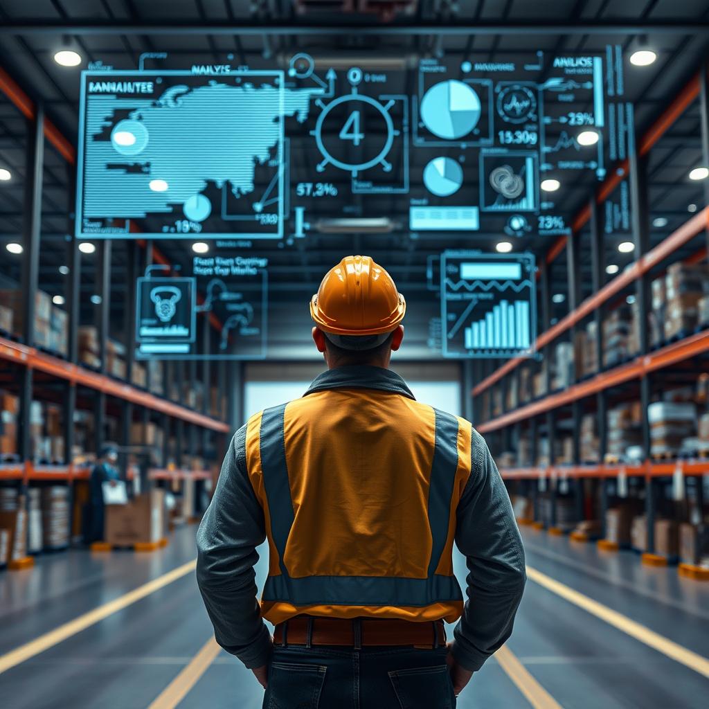 Til den afsluttende del af artiklen vil et billede, der viser en moderne logistikcenter, være ideelt til at illustrere AIs indflydelse på branchen. Motivets fokus vil være på en operatør, der står foran en stor digital skærm. Skærmen viser dynamiske visualiseringer af dataanalyser og AI-anbefalinger, som operatøren interagerer med, hvilket fremhæver den integrerede teknologi i logistikkens drift. Kompositionen vil centrere sig om operatøren, mens skærmen i baggrunden dominerer billedfladen med farverige grafikker, der symboliserer de forbedringer og innovationer, AI bringer til sektoren. Jeg ville anvende et Nikon Z6 med et Nikkor Z 24-70mm f/4 objektiv. For at opnå en ideel dybdeskarphed ville jeg sætte blænden til f/5.6, ISO til 320 for at opretholde billedkvaliteten under de kunstige lysforhold i logistikcenteret, og lukkerhastigheden blive indstillet til 1/150 sekund for at fryse detaljerne i operatørens interaktion med skærmen. Efterfølgende ville jeg bruge Adobe Lightroom til at redigere billedet, fokusere på at forbedre kontrasten mellem skærmens digitale data og den mere matte omsætning af logistikindhold, hvilket vil bidrage til at understrege den transformation, AI bringer til branchen.