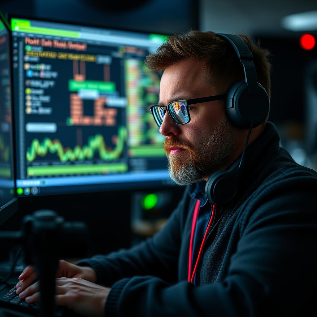 Til den sidste del af artiklen vil jeg tage et billede, der fanger essensen af fleksibiliteten og de innovative muligheder, som NVIDIAs AgentIQ tilbyder virksomheder. Billedet vil vise en programmerer, der er dybt fokuseret på en række skærme, der præsenterer dynamiske visualiseringer af datastrømme og integrerede workflows. Omkranser af futuristisk belysning vil skabe en atmosfære af innovation, hvilket understøtter artiklens tema om overkommelig integration af komplekse systemer. Jeg vil anvende mit Canon EOS R5-kamera sammen med et 24-105mm f/4 objektiv for at sikre maksimal skarphed og klarhed i billederne. Eksponeringsindstillingerne vil være ISO 640, f/4.0, og en lukketid på 1/100 sekund for at holde bevægelse fryset og fremhæve de essentielle data, som programmøren arbejder med. Efterbehandlingen vil inkludere justeringer af farver og kontrast for at fremhæve det innovative aspekt af AgentIQ, hvilket skaber et visuelt udtryk, der stemmer overens med artiklens budskab om fremtidens teknologiske løsninger.