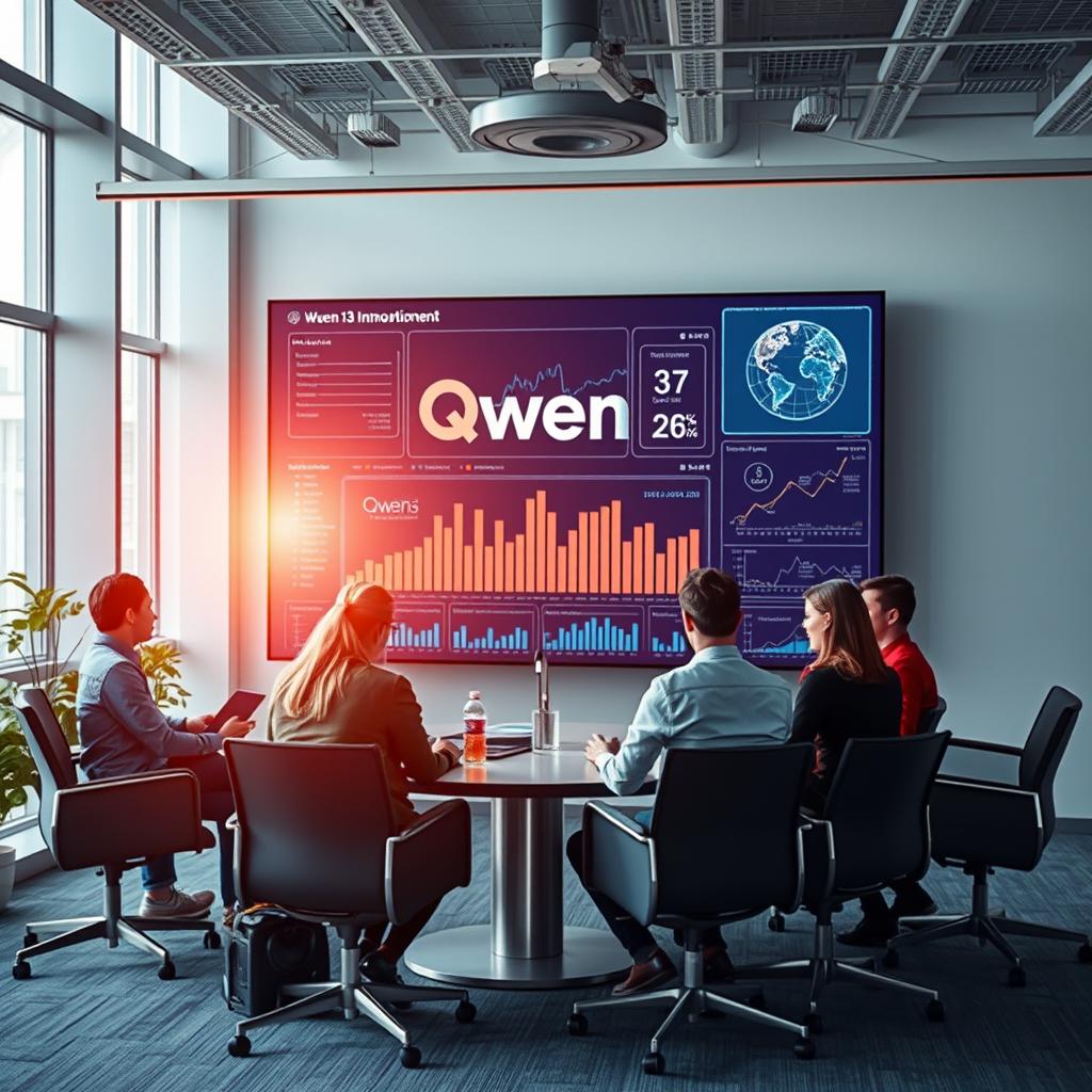 Det perfekte billede til indledningen af artiklen kunne være en visuel fortolkning af innovation i AI-sektoren. Forestil dig et dynamisk miljø med en moderne kontorindstilling, hvor en gruppe mennesker i semi-formelt tøj engagerer sig dybt i diskussion omkring en stor skærm, der viser grafikker og data relateret til Qwen3. Kompositionen kan indfange begejstringen og fremtiden indenfor teknologi, med en skarp fokus på detaljer som skærmens indhold og ansigtsudtryk, der udtrykker nysgerrighed og inspiration. For at tage dette billede ville jeg anvende et Canon EOS R5-kamera med en 24-70mm f/2.8-linse for at opnå en alsidig komposition. Indstillingerne ville være ISO 400, blænde f/4 og en lukkerhastighed på 1/125 sekunder for at holde billederne skarpe, samtidig med at der opnås en blød baggrundsunschärpa. Under post-produktionen ville jeg bruge Adobe Lightroom til at justere farverne, så de fremhæver det innovative og energiske miljø, hvilket giver et indtryk af, at Qwen3 er en gamechanger i AI-verdenen; et skud, der perfekt komplementerer den beskrevne idé om, at mindre virksomheder nu har adgang til banebrydende teknologi.