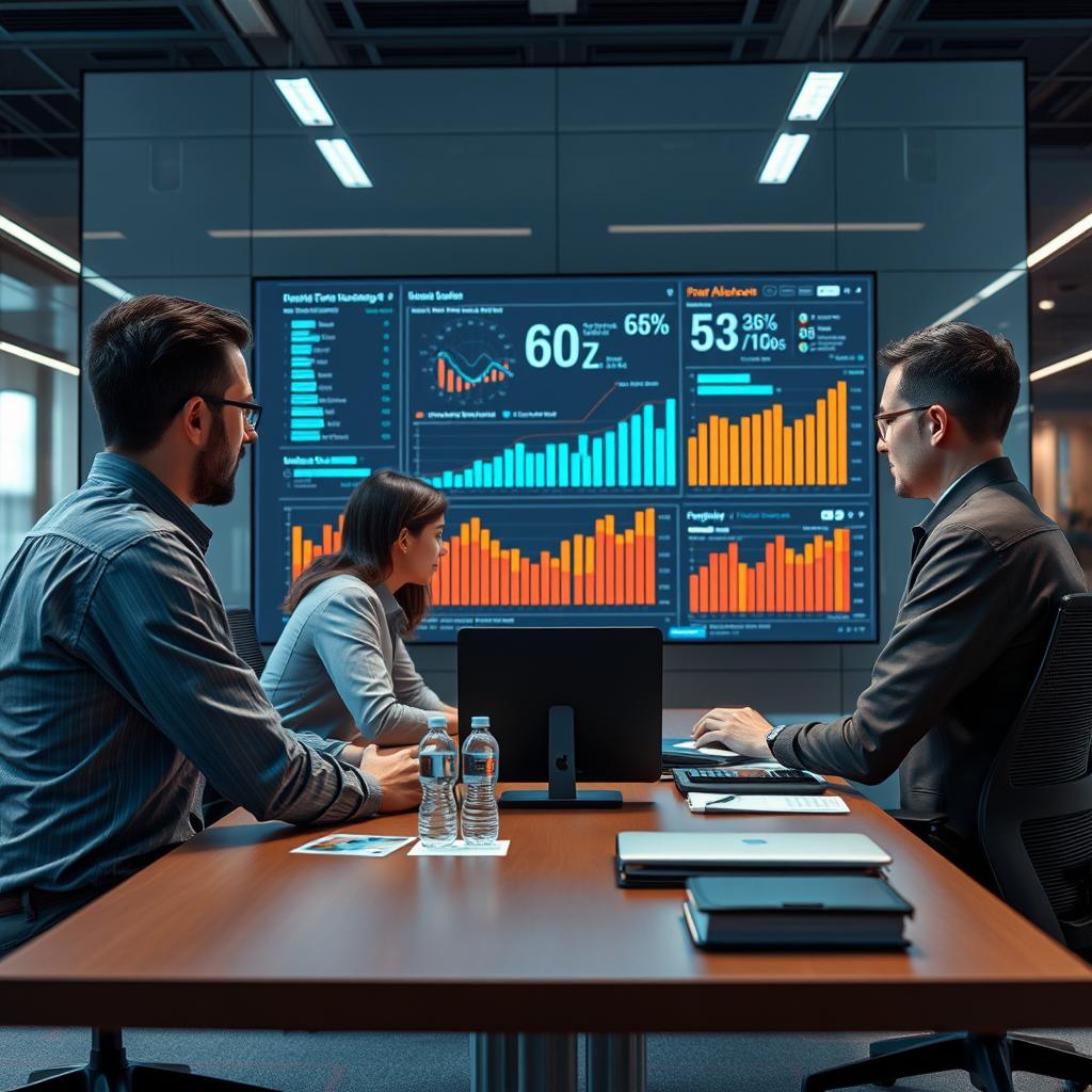 For at illustrere den spændende udvikling inden for AI, særligt med fokus på Alibaba’s Qwen3, ville jeg tage et billede af et moderne kontormiljø, hvor en gruppe medarbejdere i semi-formelt tøj aktivt diskuterer og analyserer data præsenteret på en stor skærm. Skærmen kunne vise komplekse grafikker relateret til Qwen3’s ydeevne og applikationer, mens medarbejdernes ansigtstræk afslører fascination og nysgerrighed. Kompositionen vil være centreret omkring skærmen med subtile detaljer i baggrunden, hvor dokumenter og bærbare computere skaber en atmosfære af innovation og aktiv brainstorm. Jeg ville vælge et Canon EOS R5 med en 24-70mm f/2.8-linse for optimal fleksibilitet i kompositionerne. Eksponeringsindstillingerne ville være ISO 400, blænde f/4 og en lukkerhastighed på 1/125 sekunder for at sikre skarphed i detaljerne samt en blød baggrundsunschärpa, der trækker opmærksomheden mod de engagerede deltagere. Efter fotografiet vil jeg anvende Adobe Lightroom til at justere farvetemperaturen og kontrasten for at fremhæve en dynamisk og inspirerende atmosfære, der tydeligt balancerer med artikelens fokus på teknologisk innovation og muligheder for mindre virksomheder.