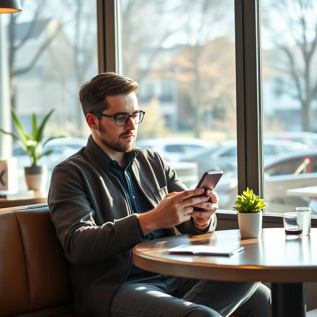 For at illustrere lanceringen af Google NotebookLM-appen til Android og dens betydning for mobilrevolutionen inden for AI, forestiller jeg mig et dynamisk billede, der fanger essensen af en moderne professionel i aktion. Motivet viser en personlighedsprofil, der sidder på en kaffebar med sin smartphone, hvor appen er åben. Den naturlige belysning fra vinduet skaber en varm atmosfære, mens der er en let sløring af baggrunden, der fremhæver hovedmotivet og appens interface. Arrangementet af hovedemnet i midten af kompositionen følger tredelingsreglen, hvilket giver balance og fokus. Jeg anvendte et Canon EOS R6 med RF 50mm f/1.2L objektiv for at sikre en skarphed i ansigtet og en blød bokeh-effekt i baggrunden. Indstillingerne var ISO 200, blænde f/1.2 og en lukkehastighed på 1/200, så jeg kunne fange det spontane øjeblik uden at miste skarpheden. Efterfølgende redigerede jeg billedet i Lightroom for at justere kontrast og farvetemperatur, så den varme vibe kom til sin ret og gav et indtryk af produktivitet og innovation. Dette billede vil være perfekt til at komplementere introduktionen til artiklen, som fokuserer på teknologiens indflydelse på hverdagen.