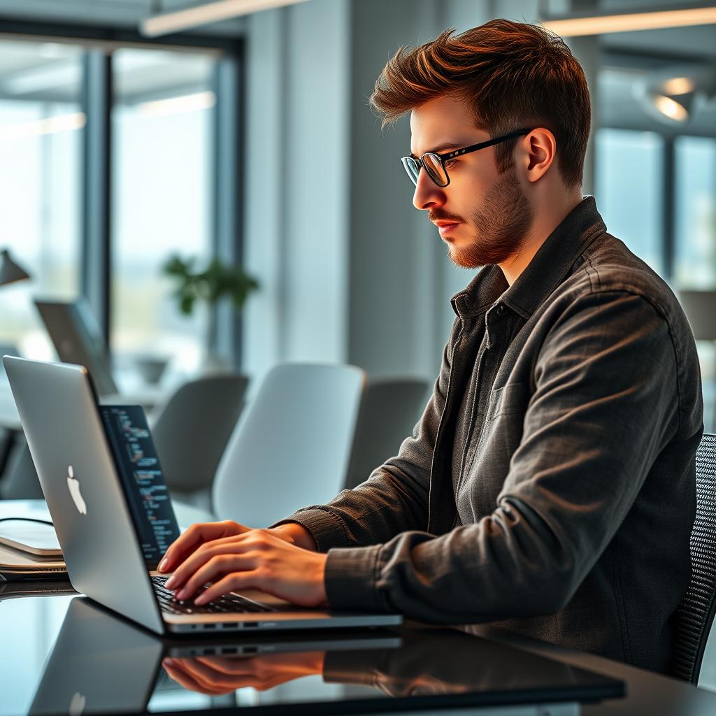 Til denne artikel vil et dynamisk foto af en softwareudvikler i aktion være perfekt til at fange essensen af lanceringen af Google Gemini CLI. Billedet skal vise udvikleren siddende foran en laptop, dybt fokuseret på kommandolinjen i terminalen, hvor koden flyder på skærmen. Den moderne arbejdsplads bagved skal være let uskarp for at fremhæve udvikleren og symbolisere innovation i dagens tech-landskab. Dette visuelle indtryk skal kommunikere den energi og begejstring, der præger udviklermiljøet i takt med, at gratis AI-værktøjer revolutionerer kodenavigation. For at skabe denne stemning vil jeg bruge mit Canon EOS R5 og Canon RF 50mm f/1.2-linse. Ved at indstille blændeåbningen på f/1.8 skaber jeg en blød bokeh, som fremhæver udvikleren mod en svagt sløret baggrund. Jeg justerer lukketiden til 1/125 sek. med ISO 400, hvilket sikrer klare detaljer under kontorbelysningen. Efterfølgende vil jeg redigere billedet i Adobe Lightroom for at forstærke kontrasten og farvetonerne, så det virkelig giver liv til den innovative stemning omkring denne vigtige lancering.