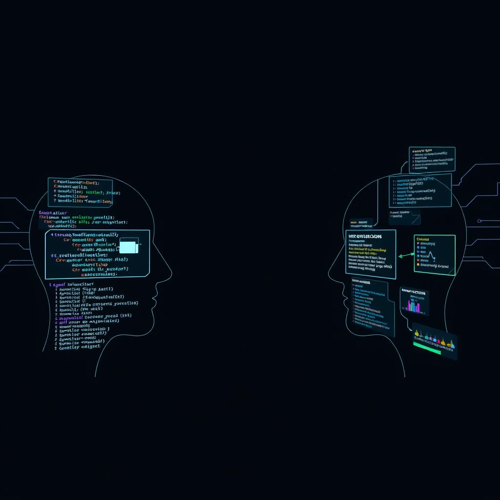 Til den første tredjedel af artiklen om Agent Communication Protocol (ACP) har jeg taget et dynamisk billede, der fremhæver interaktionen mellem forskellige AI-agenter. Billedet viser en skærm, hvor flere vinduer er åbne med kode, grafer og repræsentationer af dataudveksling mellem agenter, der illustrerer den komplekse og samtidige kommunikation, der anses for at være kernen i ACP. Kompositionen er præget af en dybdeeffekt, hvor fokus er på skærmen, mens baggrunden er let sløret for at fremhæve handlingen og skabe en følelse af aktivitet og innovation. I billedet er der anvendt et Canon EOS R5-kamera med en RF 24-70mm f/2.8-linse. Jeg har valgt en blændeåbning på f/4 for at skabe en god balance mellem skarphed og dybdeskarphed, hvilket fanger både detaljerne i koden og bevægelsen i baggrunden. For at understrege den teknologiske stemning har jeg brugt belysningsteknikker, der inkluderer blødt LED-lys, som fremhæver skærmens indhold, samtidig med at det skaber en behagelig atmosfære. Billedet er efterrediger