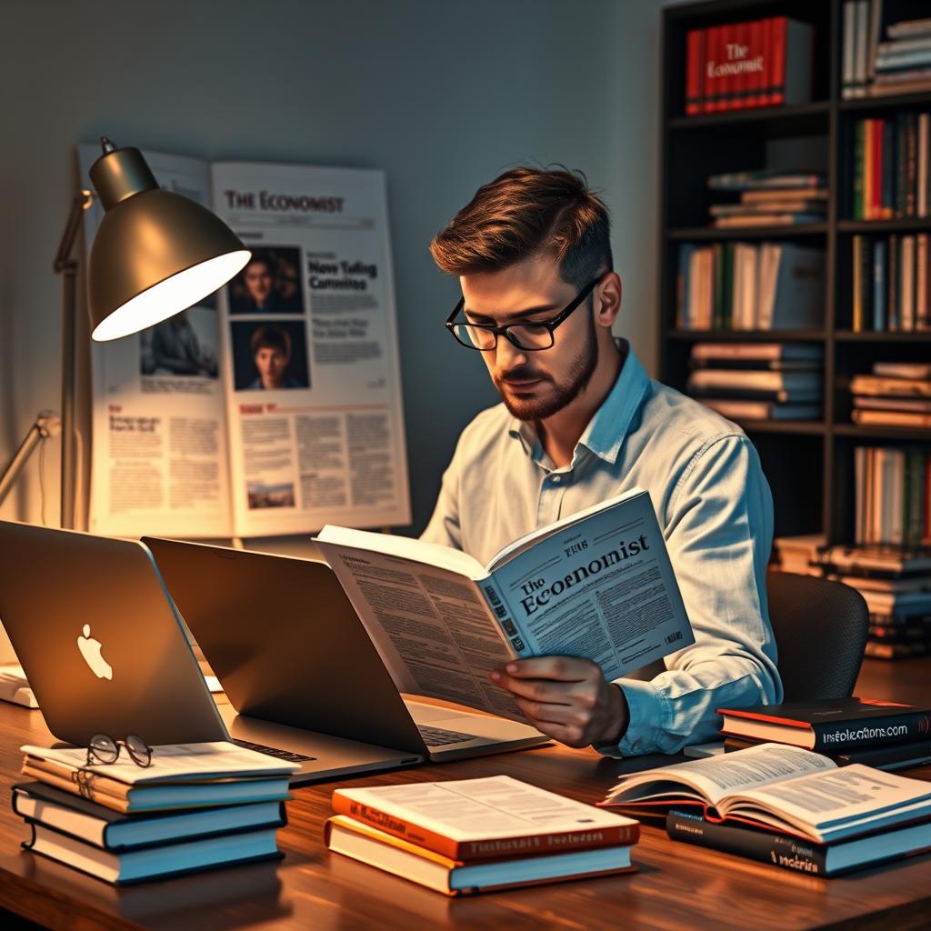 For at illustrere Google NotebookLMs nye kuraterede notesbøger vil et billede af en moderne arbejdsplads, hvor en professionel bruger interagerer med platformen, være særdeles passende. Omgivet af bøger og digitale enheder, viser motivet en person, der koncentreret arbejder på en laptop, mens de refererer til en notesbog fra en anerkendt udgiver som The Economist. Billedkompositionen omfavner det gyldne snit, hvor brugeren er i fokus, og den bløde belysning giver en inspirerende atmosfære, der understøtter ideen om viden og innovation. Jeg ville bruge et Canon EOS R5 kamera med en RF 24-70mm f/2.8L linse for at opnå en skarp og dynamisk dybdeskarphed. Indstillingerne ville være ISO 400, blænde f/2.8 og en lukketid på 1/125 sek., hvilket fanger detaljerne uden at overeksponere. For efterbehandling ville jeg anvende Adobe Lightroom til at justere kontrast og farver, så billedet fremstår både professionelt og indbydende, hvilket passer perfekt til den kreative og informative essens af artiklen.