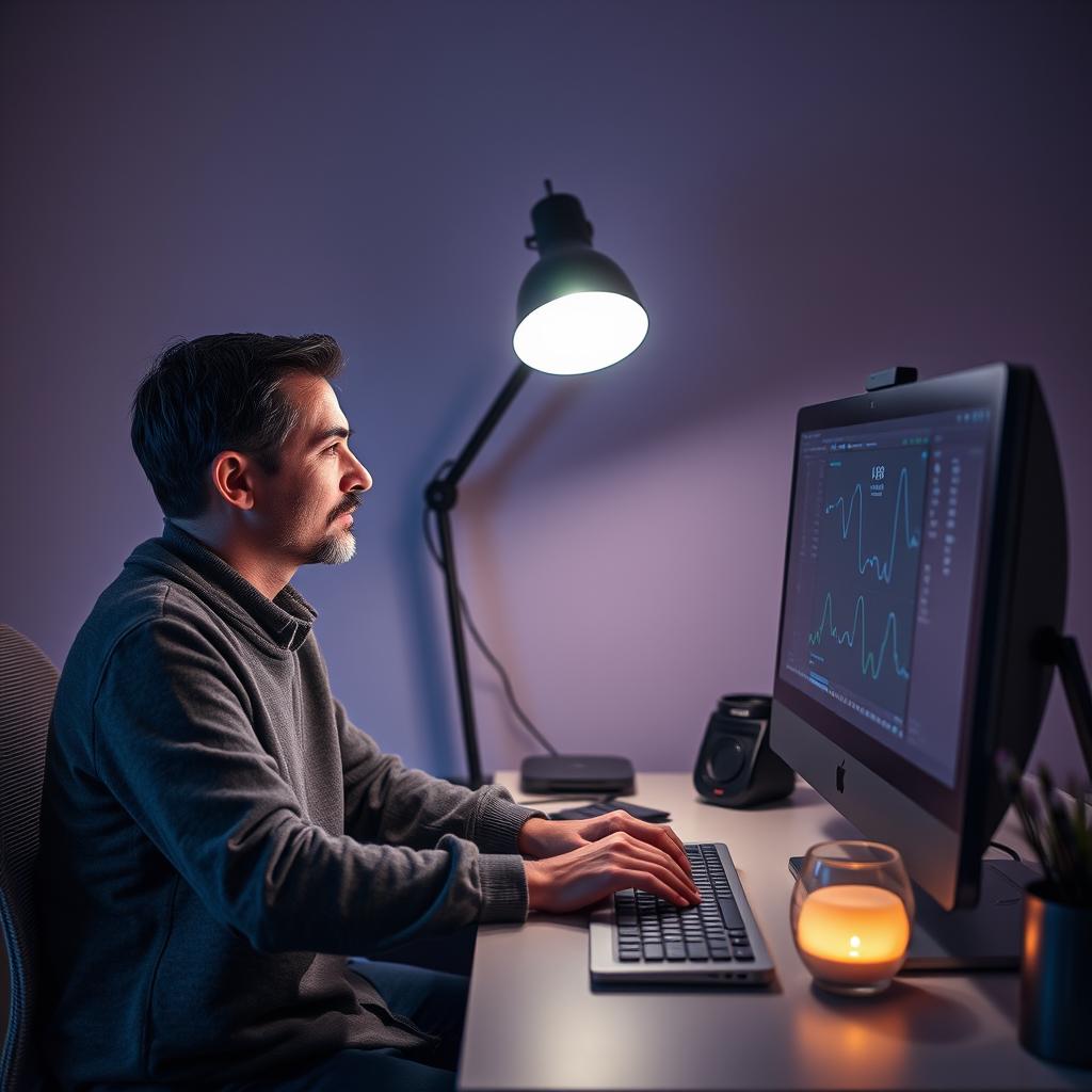For at understøtte artikelens fokus på den nye forskning om sprogmodeller, vil et billede af en person, der interagerer med en AI-assistent på en computer, fungere perfekt. Billedet fanger øjeblikket, hvor brugeren stiller et spørgsmål og ser på skærmen i spænding, mens AI-assistentens svar vises. Kompositionen vil følge tredelingsreglen, så modellen og computeren er centralt placeret, med den bløde belysning fra en bordlampe, der skaber en varm og indbydende atmosfære. Kameraudstyret vil være en Canon EOS R5 med en 24-70mm f/2.8 linse, indstillet til f/4 for at holde hele scenen i fokus, og en eksponeringstid på 1/60 sekund for at fange detaljerne. Redigeringen vil omfatte en let kontrastforøgelse og opvarmning af farverne for at fremhæve en følelse af innovation og menneskelig interaktion med teknologi. Billedet vil ikke blot illustrere den menneskelige side af AI-brugen, men også understrege nuancerne omkring kontekstsensitivitet og dynamikken i sprogmodeller, som artiklen adresserer mellem deres første m