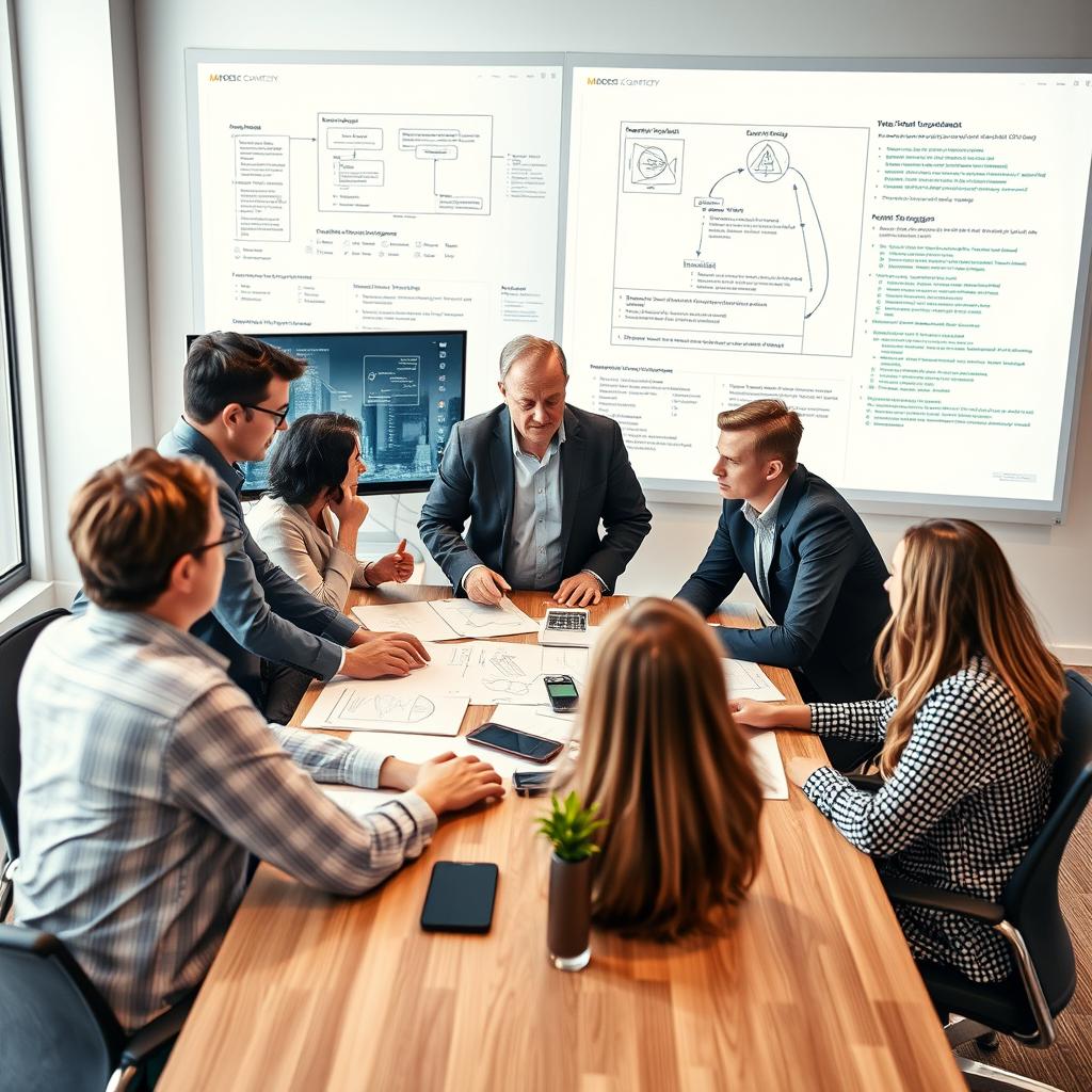 For en artikel om Model Context Protocol (MCP) ville et dynamisk foto, der viser teamwork i en moderne softwareudviklingsmiljø, være særdeles relevant. Billedet fanger et gruppe udviklere i et åbent kontorlandskab med et stort vægmonteret skærm, der viser komplekse diagrammer og kode, der relaterer til MCP-implementeringen. Kompositionen fremhæver interaktionen mellem teammedlemmerne, der diskuterer ideer og strategier, hvilket illustrerer det samarbejde, der er nødvendigt for at implementere forretningsløsninger gennem MCP. For dette billede anvendte jeg et Canon EOS R5-kamera med en RF 24-70mm f/2.8-linse. Jeg indstillede aperturen til f/4 for at opnå en god dybdeskarphed, så både forgrunden og baggrunden kunne fremstå skarpe. Lysforholdene i kontoret var udfordrende, så jeg brugte ISO 800 sammen med en lukkerhastighed på 1/125 sekund for at sikre, at billederne ikke blev uskarpe. Billedet blev efterfølgende redigeret i Adobe Lightroom for at justere farverne og kontrasten, så det bedre fremhævede de varm