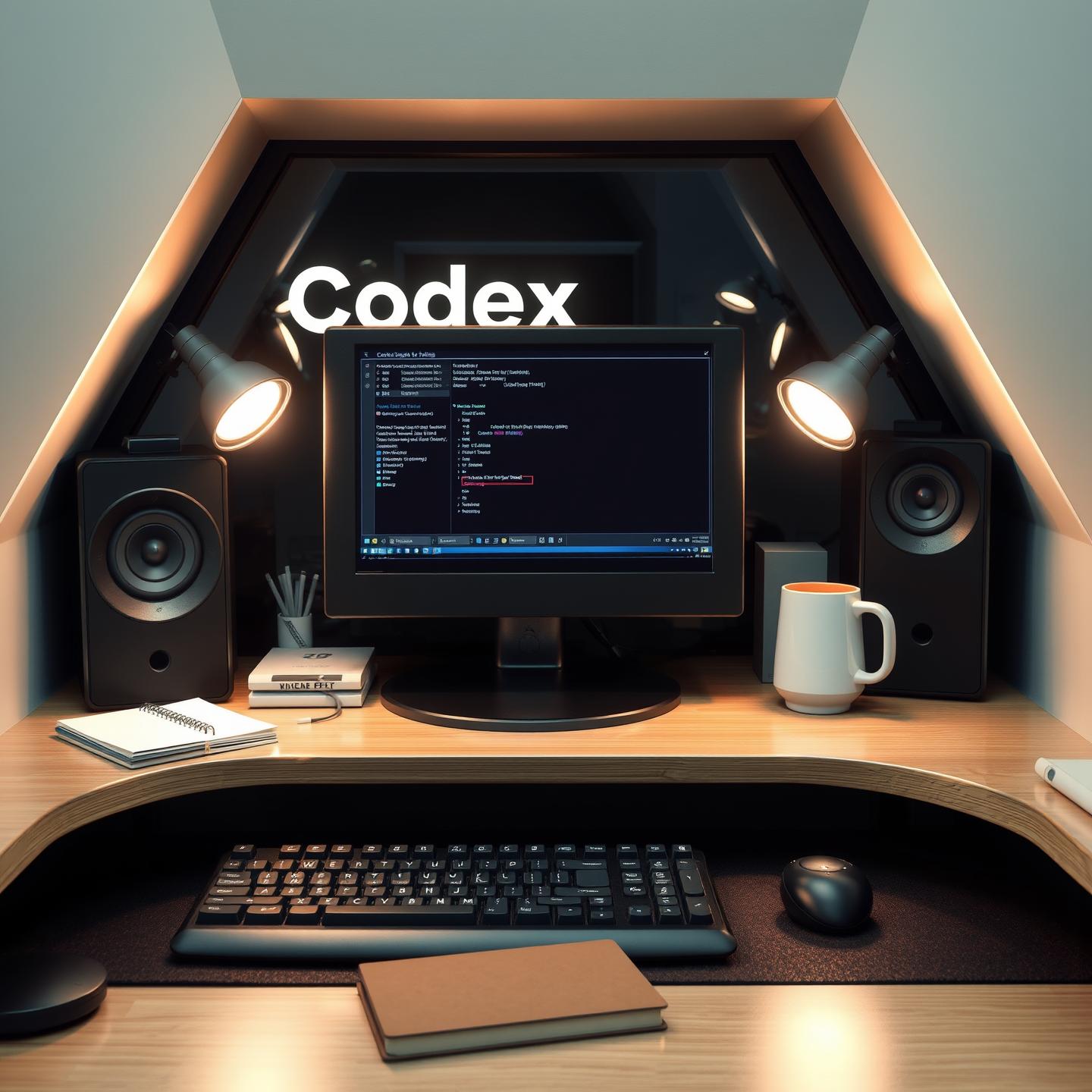 For at illustrere essensen af AI som en ny kollega i kodearbejdet vil jeg tage et billede af en moderne arbejdsstation, hvor Codex-miljøet er åbent på skærmen. Billedet vil blive taget i et digitalt kontormiljø, der udstråler innovation og produktivitet. Jeg vil placere kameravinklen i en let skrå vinkel, så både computerens skærm og de omgivelser, der beskriver et teknologisk arbejdsplads, er synlige, hvilket hjælper med at fange den dynamiske atmosfære. Det vil være vigtigt at inkludere detaljer som tastaturet, notebooks og en kaffekop for at give billedet liv og autenticitet. Jeg vil anvende et Canon EOS R5 kamera med en 24-70 mm f/2.8 linse for at sikre skarphed og dybde i billedet. Indstillingerne vil være ISO 400, blænde f/4 og en lukketid på 1/60 sek. for at få nok lys fra de naturlige kilder i kontoret samtidig med, at jeg holder detaljerne skarpe og klare. Efterfølgende vil billedet blive redigeret i Adobe Lightroom for at justere farvetoner og kontrast, så det fremhæver den futuristiske karakter af Codex og den teknologiske inspirerende atmosfære.