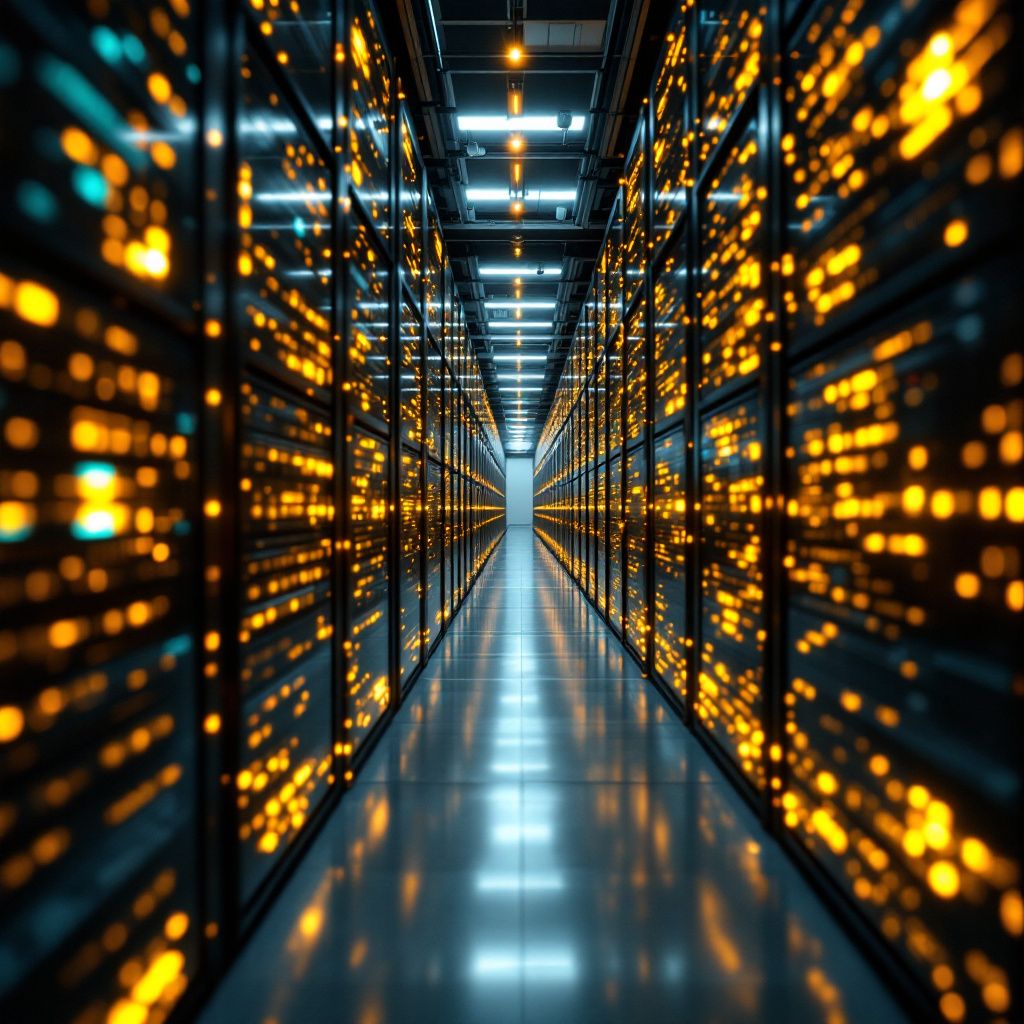 Det mest fængende og spændende billede, der kan illustrere den dybe indvirkning af Huaweis åbning af sin AI-platform, er et dokumentaristisk, realistisk billede af en travl, moderne laboratoriemiljø, hvor AI-teknologi er integreret i hverdagsaktiviteternes kerne. Forestil dig et nærbillede af en stor, transparent datastrøm, der flyder uafbrudt gennem en struktureret, materiel labyrint af kabler, CPU-blokke og data-interfaces, som symboliserer den åbne software-stak, der strømmer ud i det omskiftelige økosystem. Mikroskopiske, men tydelige elementer som små LED-indikatorer, digitale tal, og grafiske replikaer af kode, er spredt gennem billedet, hvilket understreger den tekniske detaljeringsgrad, mens de naturlige, støvede overflader og det industrielle miljø bringer en realistisk følelse af, at teknologien er en integreret del af det praktiske, nødvendige arbejde i dagligdagen. Billedet kan også indeholde en række visuelle metaforer, som en åben bog eller et smadret, men stadig funktionelt lås, der symboliser