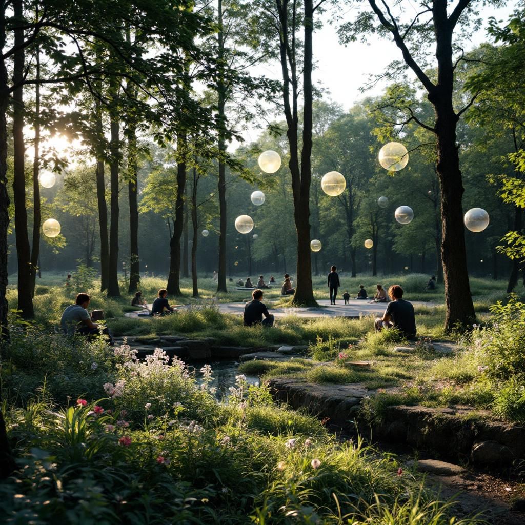 Forestil dig et nærbillede af en moderne, urban park under en klar eftermiddag, hvor en gruppe unge forskere og ingeniører arbejder på en åben platform midt i naturen. I midten står et kraftfuldt, åbent netværk af kabler og sensorer, ledsaget af små, designede prototyper af biologisk inspirerede neurale netværk, der er spredt ud i små, organiske former. Over dem svæver elegante, transparente skærme, der visualiserer datastreams og netværkets interaktion med den omgivende natur — blomster, træer og solbeskinnede stier. Atmosfæren er præget af ro, fokus og en dyb forening af natur og avanceret teknologi, hvilket symboliserer broen mellem biologiske principper og AI’ens fremtidige udvikling. Baggrunden viser en rolig skovkant med vilde blomster og høje træer, der filtrerer det bløde dagslys, mens indlejret i scenen er subtile metaforer for de nye AI-modeller, hvor information flyder som lysende, organiske netværk gennem naturen. Det er et øjeblik, der illustrerer den konkrete, dokumentaristiske anvendelse af av