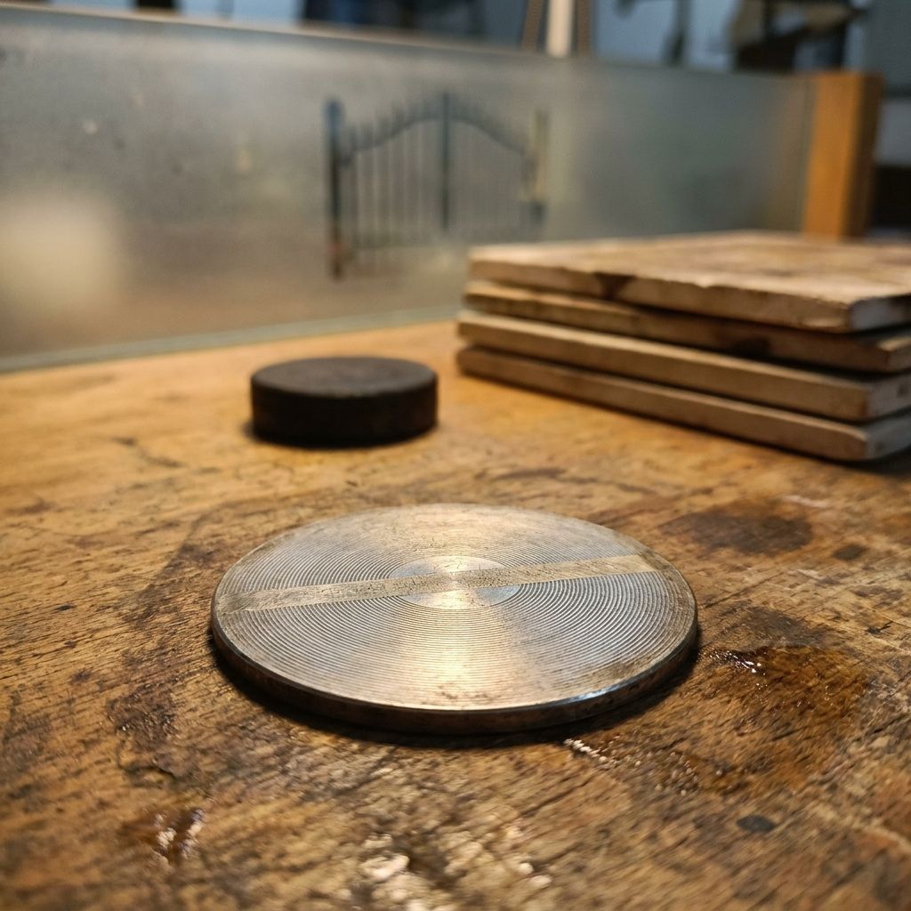 Macro of a micropayment token with a suggested trace‑id band, with a tiny wallet puck and blurred API endpoint tiles in the background.