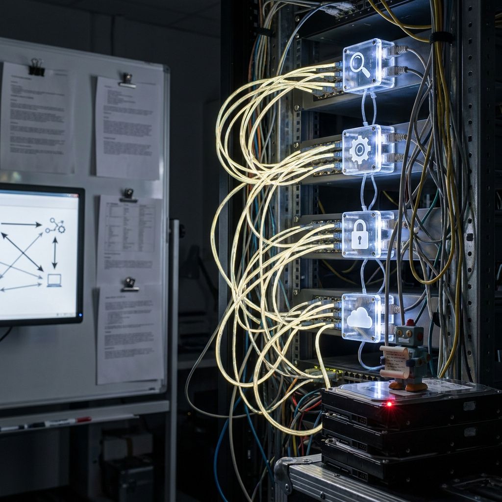 Makrofoto af et kortlivs credential‑kapsel der får et kryptografisk stempel, med detaljer i metal og farvemarkeringer