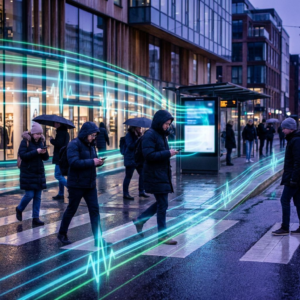 AI-soegning flytter webtrafik i det offentlige byrum