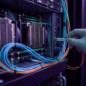 Inference-engine og tokenhastighed vist som compute-facility detalje