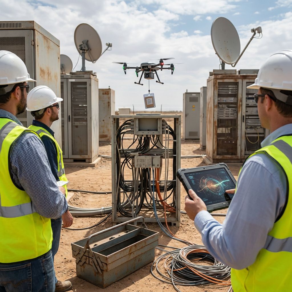Kontrast mellem manuel, ustruktureret release‑rutine og moderne telemetry‑panel — illustrerer før/efter i deploy‑processen.