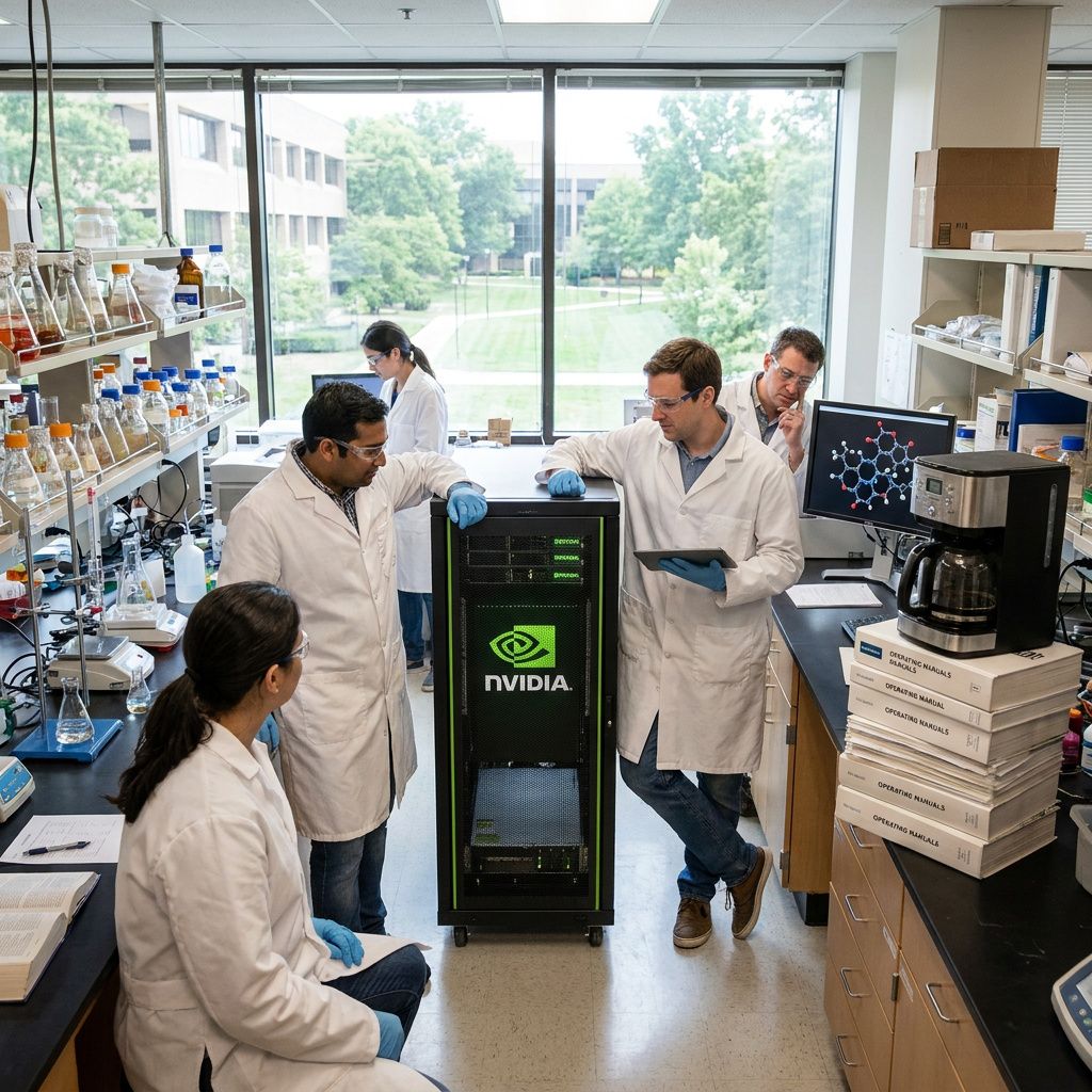 Bristol Myers Squibb køber Vera Rubin‑baseret DGX SuperPOD fra Nvidia - billede 3
