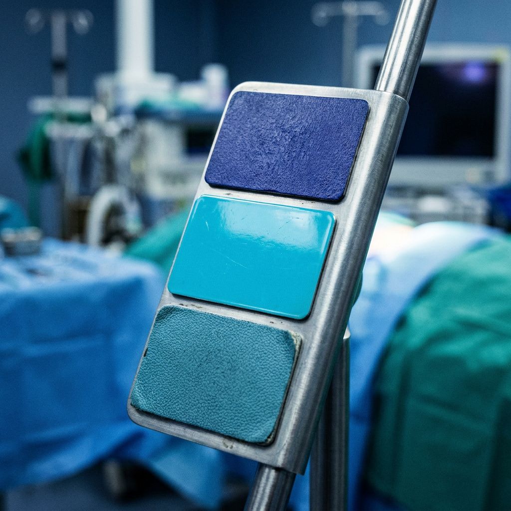 Et fugleperspektiv over en lille nordisk byblok om natten hvor gader lyser i cyan/indigo for at vise fallback-ruter; subtile pulserende overlays uden tekst.